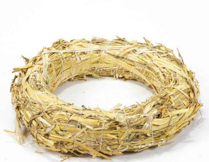Strohkranz  15/3cm