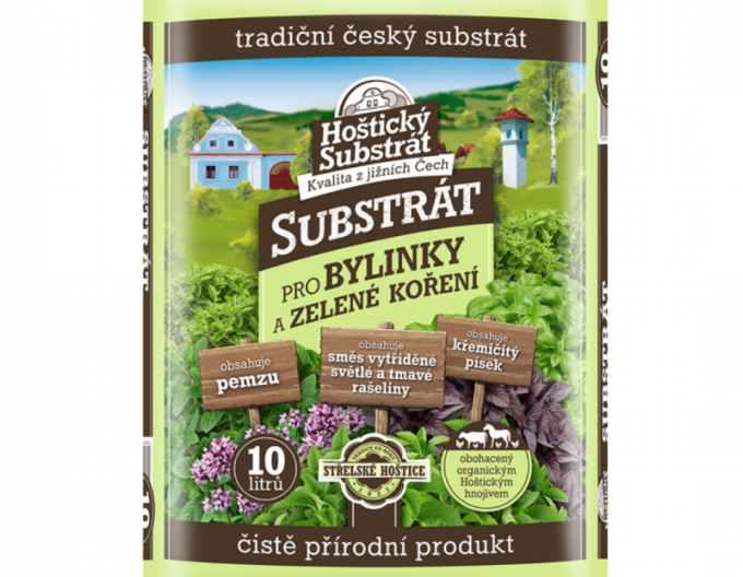 Hoštický Substrat für Kräuter 10l