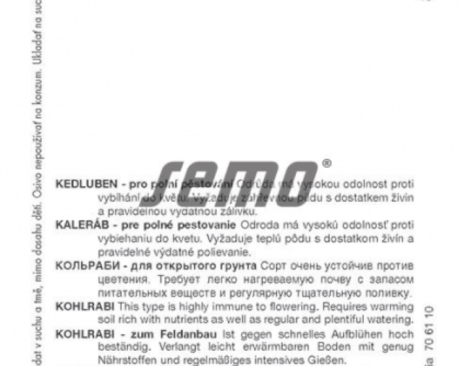 Semo Kohlrabi Moravia