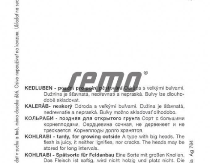 Semo Kohlrabi Gigant