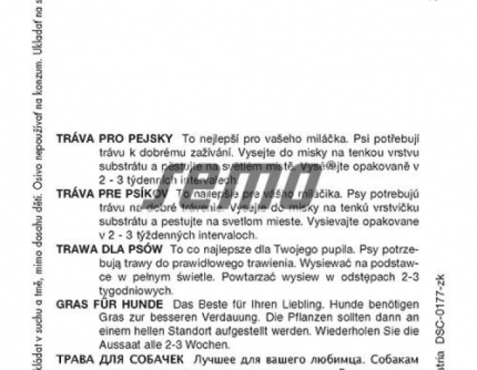 Semo Grass für Hunde