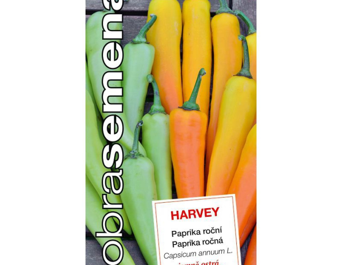 Dobrá semená Paprika Harvey