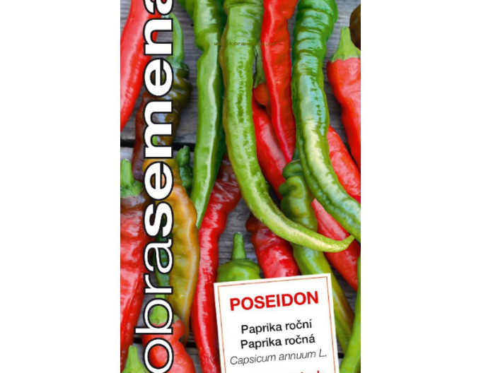 Dobrá semená Paprika Poseidon