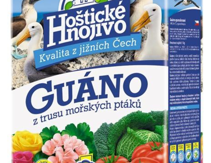 Hoštické Guano granuliert 1kg