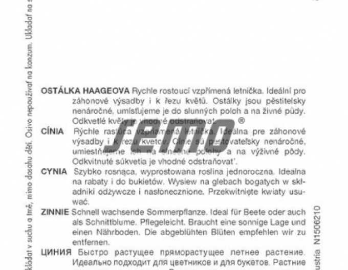 Semo Zinnie Haages Mix