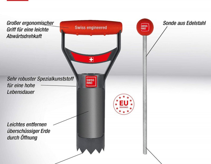 Swiss Inno Zubehör für Maulwurffalle