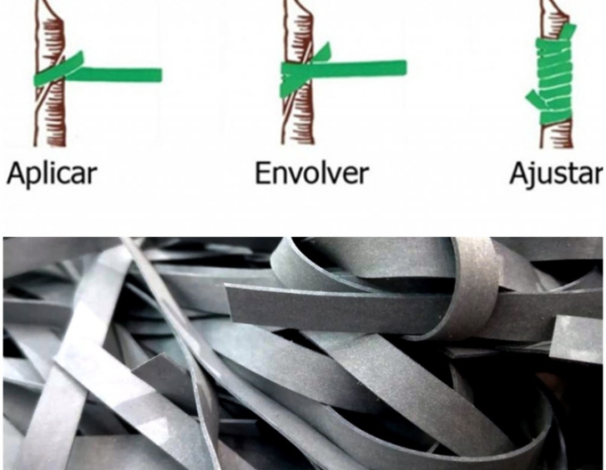 Veredelungsgummi 100x3,5mm