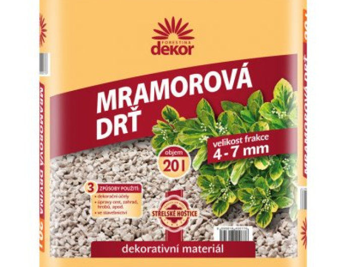 Forestina Marmorkörnung 4 - 7mm 20l