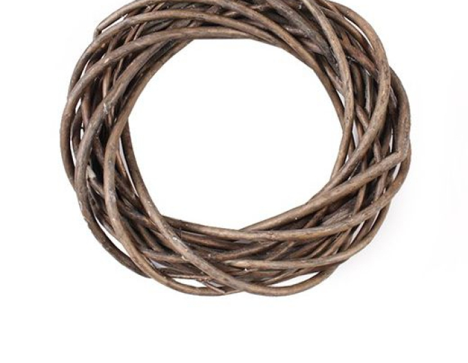 Weidenkranz braun 20cm