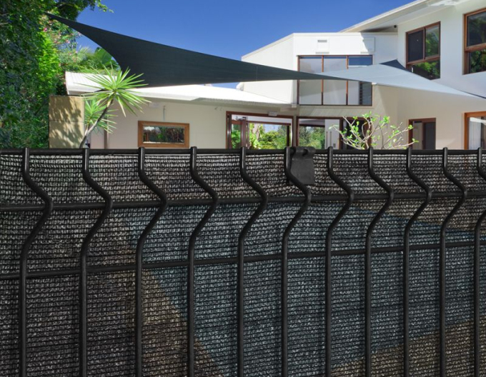 Beschattungsnetz 90% - Anthrazit - 2 x 10 m