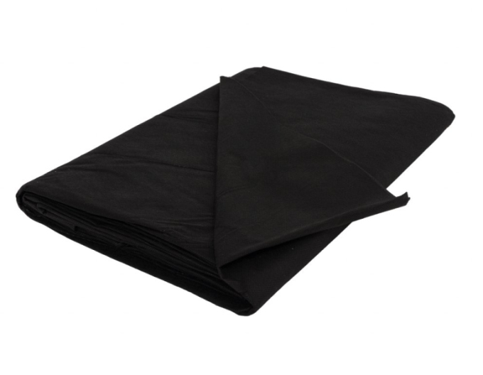 Vliesstoff schwarz 50g/m2 1,6x10m