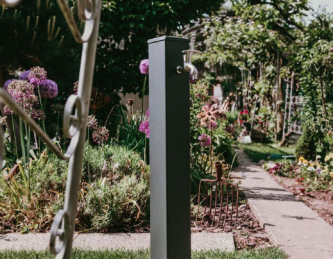 Luxe Wassersäule - anthrazit