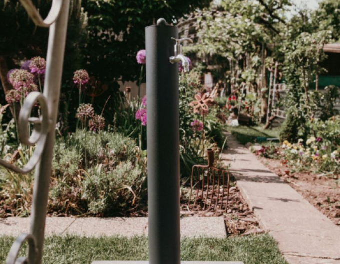 Königliche Wassersäule - anthrazit