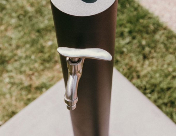 Königliche Wassersäule - anthrazit