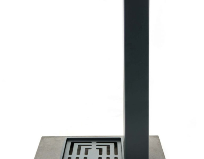 Komfort-Wassersäule - anthrazit