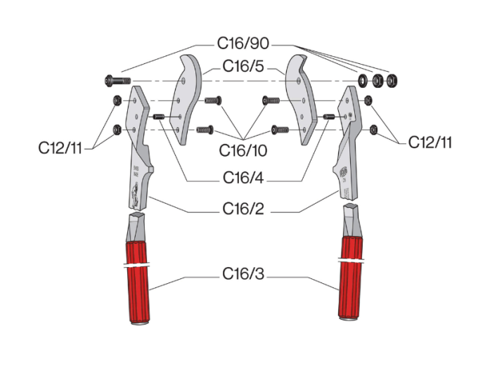 FELCO C16 Zweihandzange