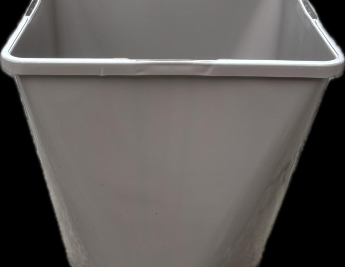 Kunststoff-Blumentopf Quadratisch rund 2l, 14 x 14 cm