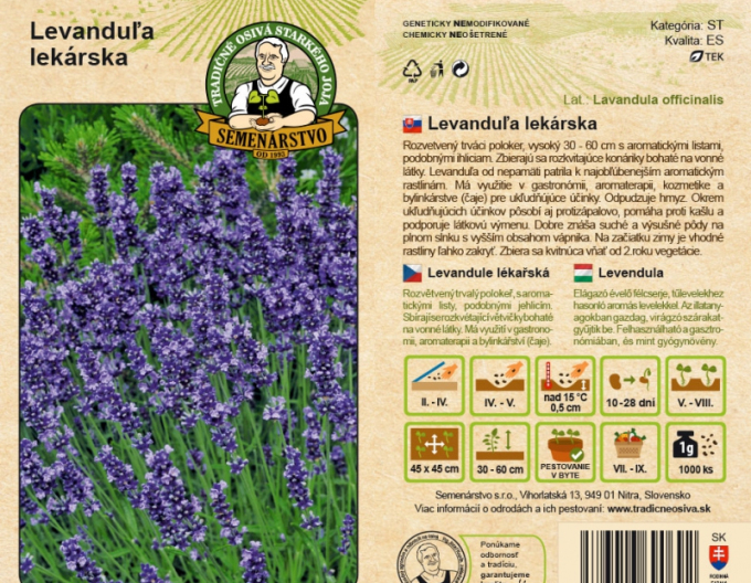 Saatgut Lavendel Medizinisch