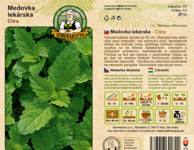 Zitronenmelisse Citra