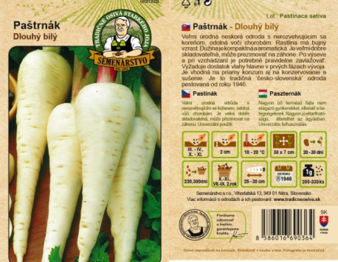 Pastinake Langes Weiß