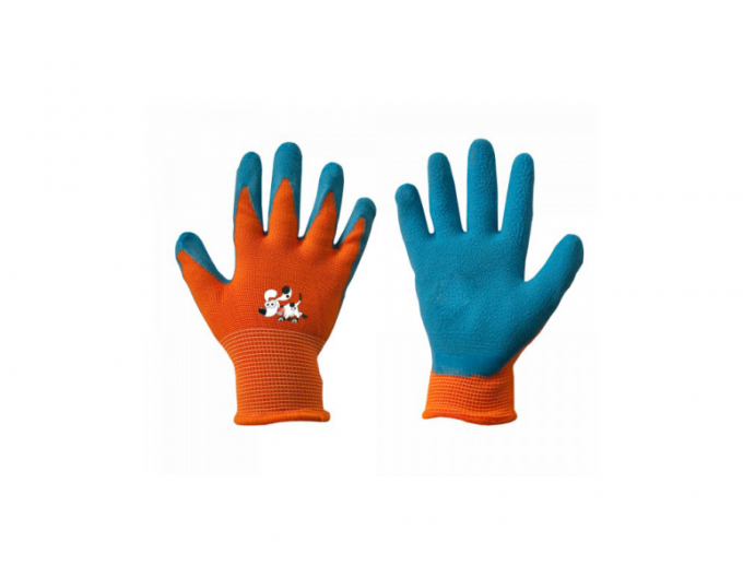 BRADAS ORANGE Arbeitshandschuhe für Kinder