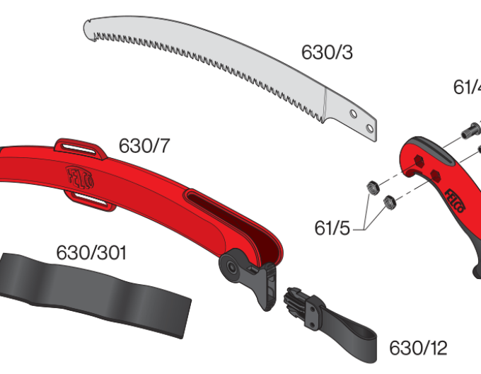 FELCO 630 Säge mit gebogenem Blatt 33 cm