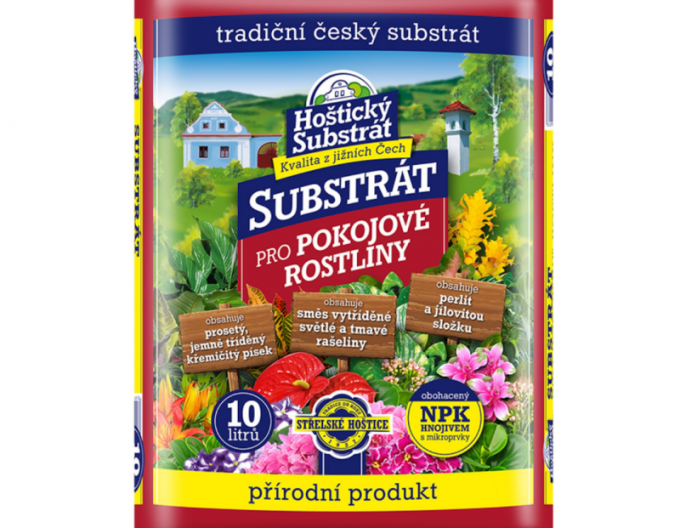Hoštický Substrat für Zimmerpflanzen 10l