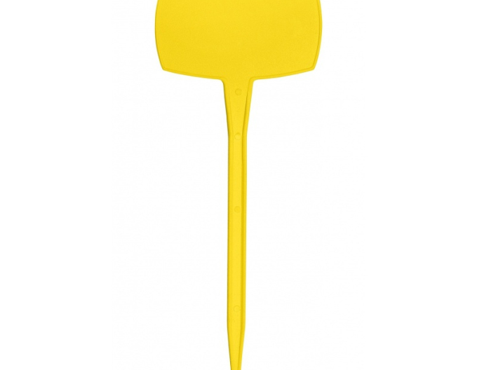 Namensschild für Pflanzen gelb 1stk 20cm