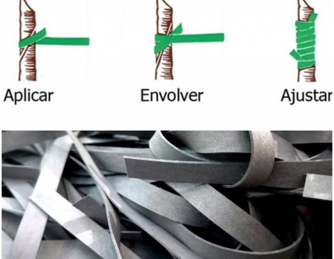 Veredelungsgummi 240x6mm