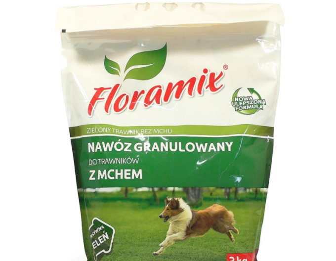 Floramix Granulat-Rasendünger mit Anti-Moos-Effekt 3kg